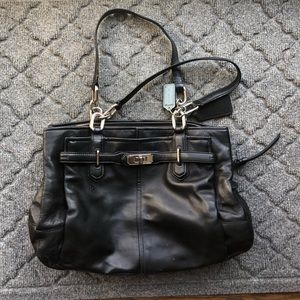 Women’s Black Coach Shoulder Bag